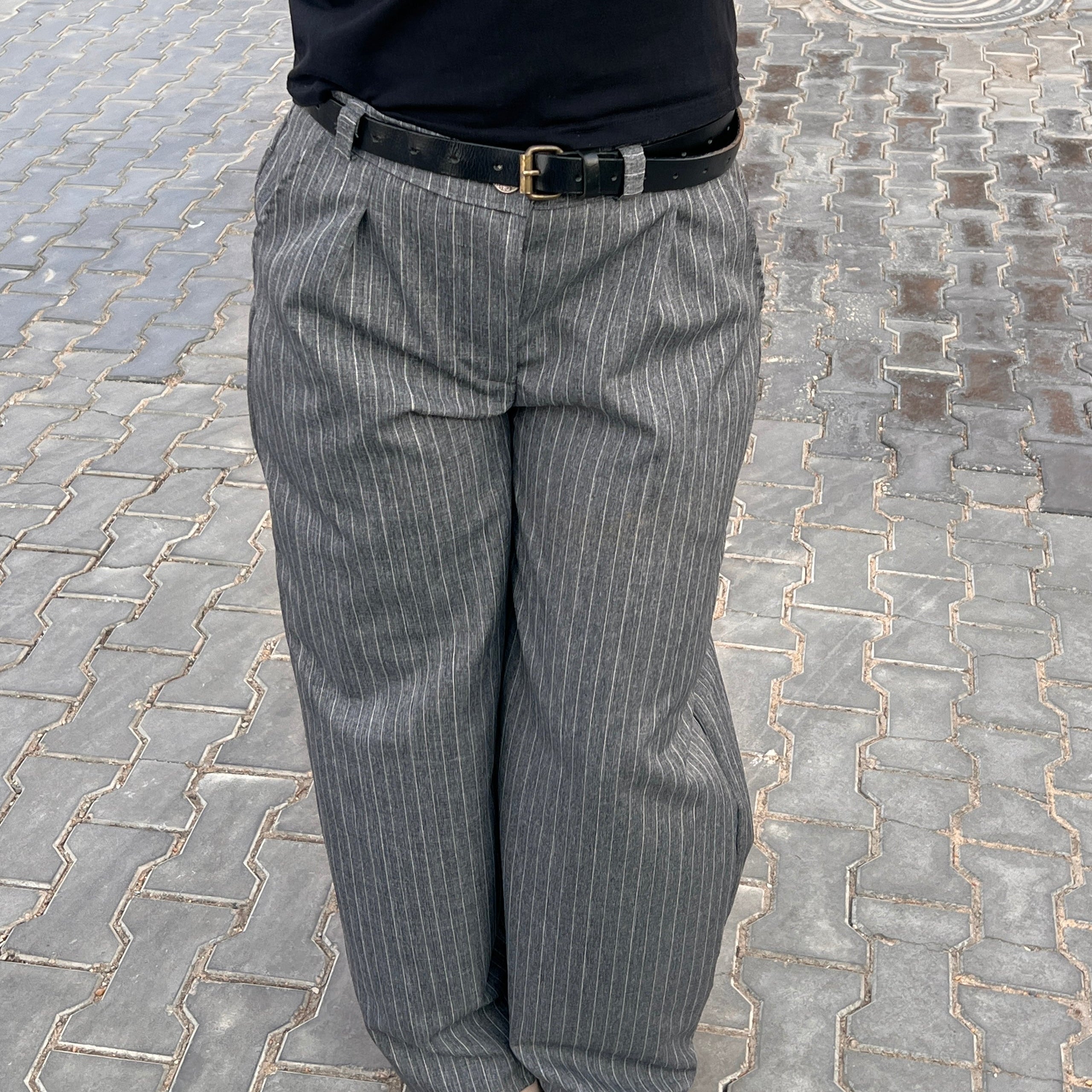Pinstripe Pants