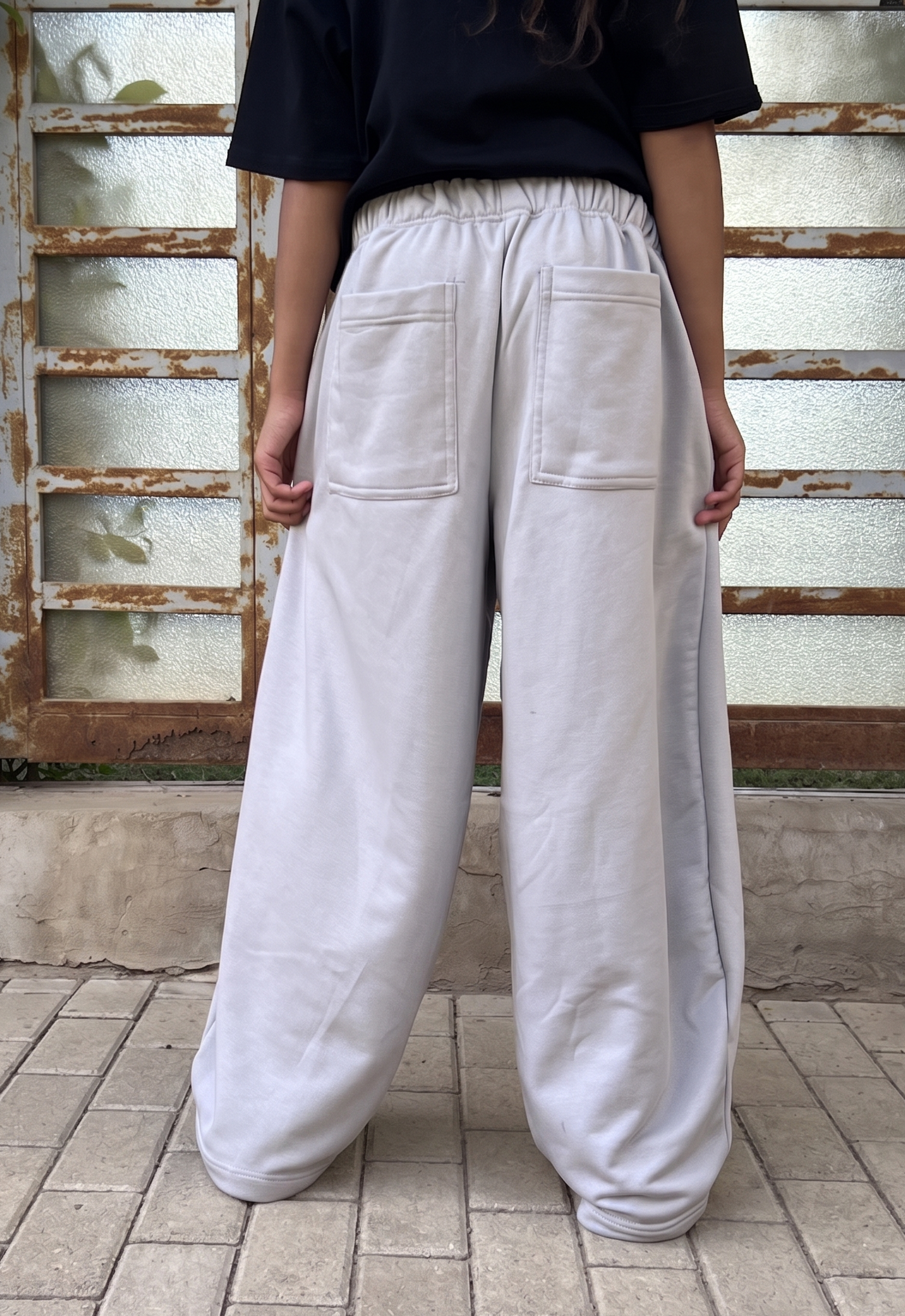 double waist sweatpants