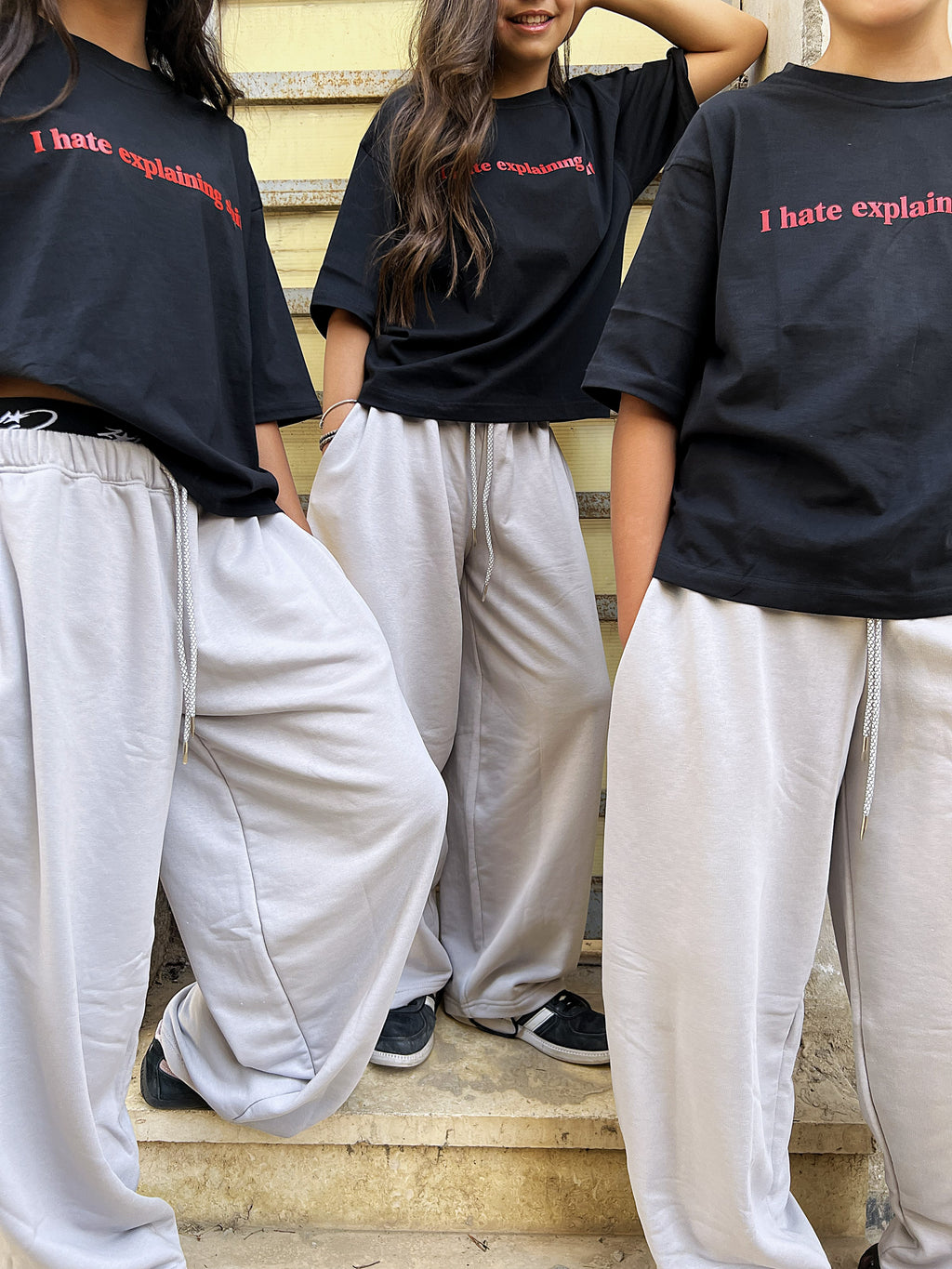 double waist sweatpants