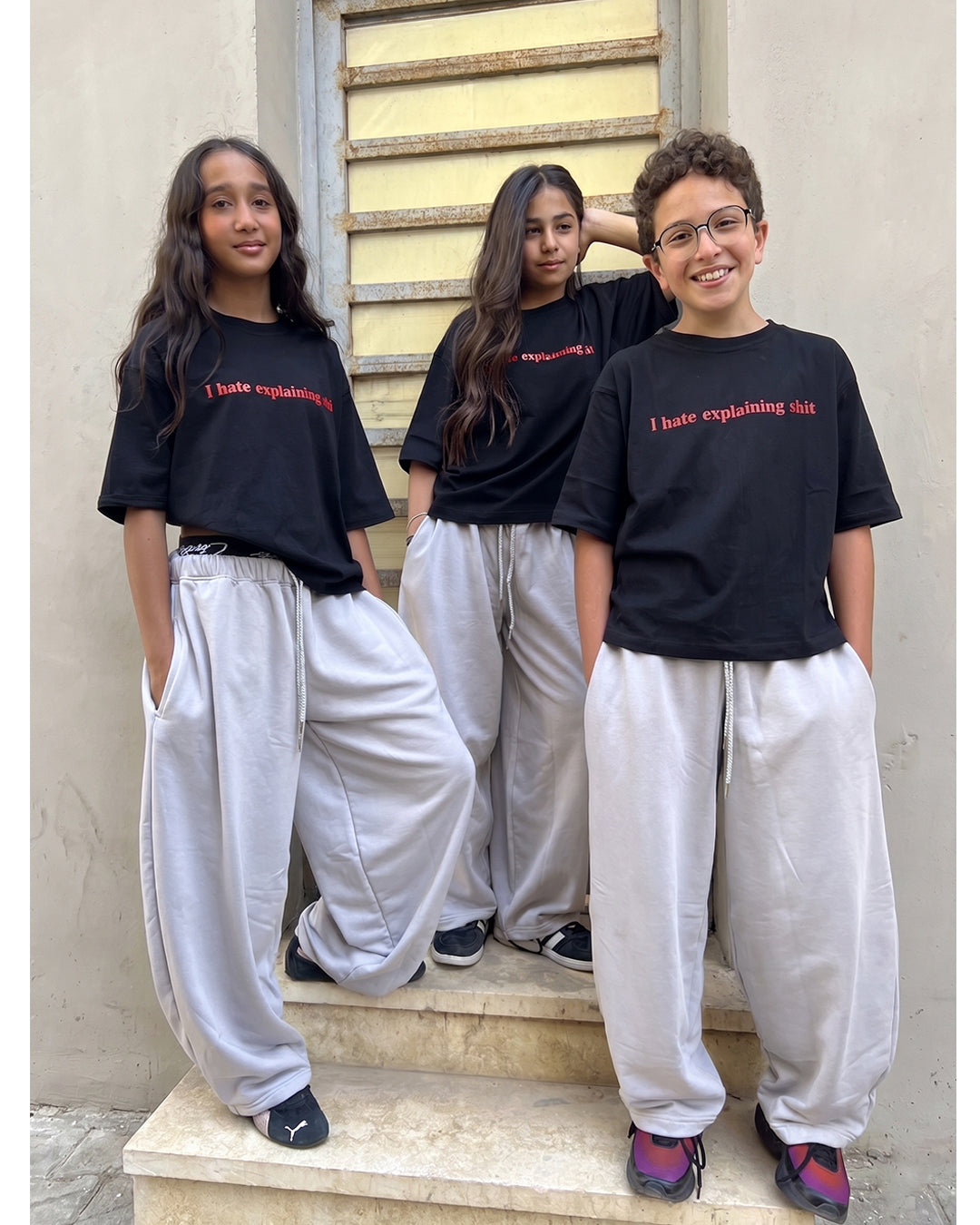 double waist sweatpants